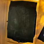 Closed gun window curtain on XT Blind