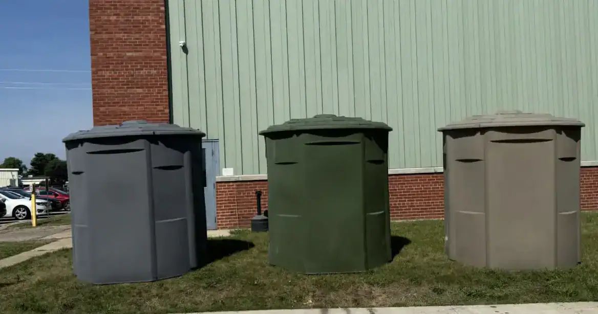 The XT Blind uncut shells in 3 different colors sitting on lot