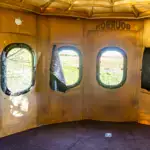 Inside Poplar Gun XT Blind with trap door closed