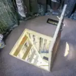 The Ultimate Blind entry door open
