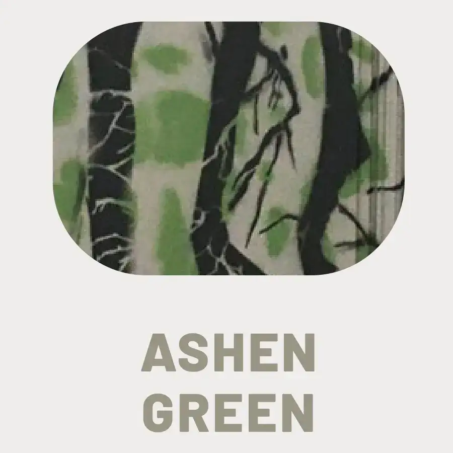 Ultimate blind camo color pattern: ashen green