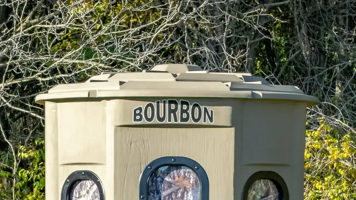 XT Blind roof design to funnel rain away from windows